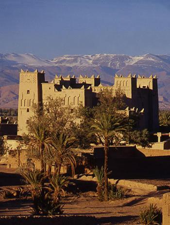 Kasbah Ait Ben Moro Hotell Skoura Exteriör bild