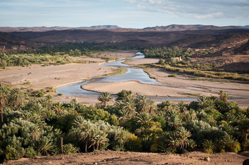 Kasbah Ait Ben Moro Hotell Skoura Exteriör bild